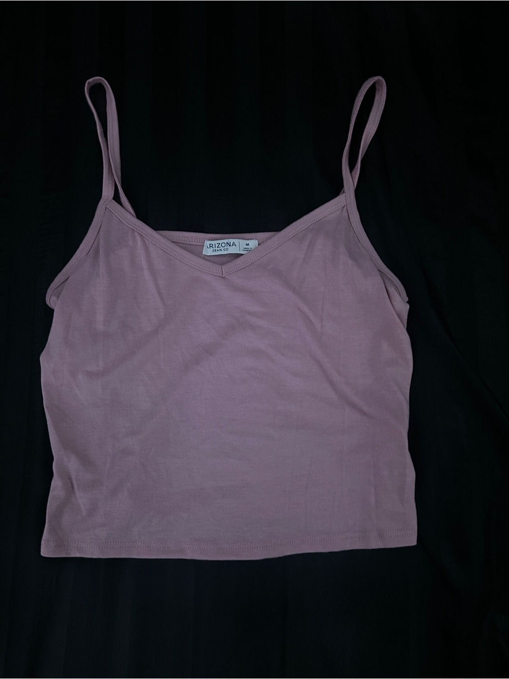 Arizona Jean Company Dusty Rose Spaghetti Strap Cami